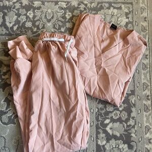 Pink Scrub Set